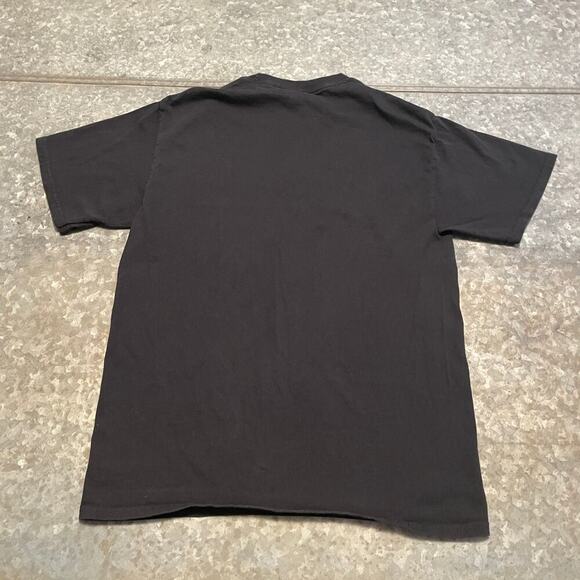 McDonalds Saweetie Crew Tee Shirt Medium Black Cotton Crewneck Logo Fast Food - Picture 5 of 8